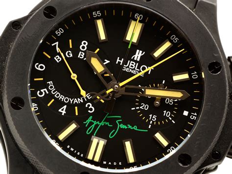 hublot ayrton senna|hublot senna watch.